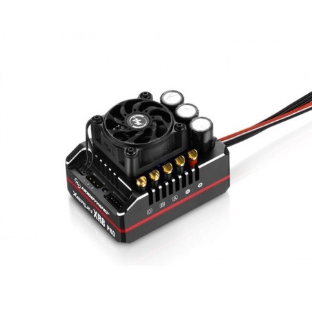 Controllori brushless per auto RC - Controllore brushless XR8 PRO G2S 200A 1/8 sensored/sensorless HOBBYWING - FLASH RC