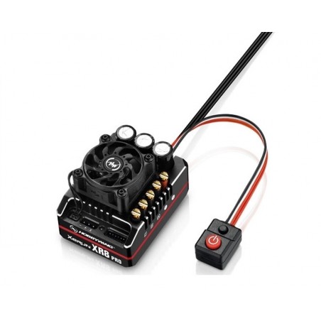 Controllori brushless per auto RC - Controllore brushless XR8 PRO G2S 200A 1/8 sensored/sensorless HOBBYWING - FLASH RC