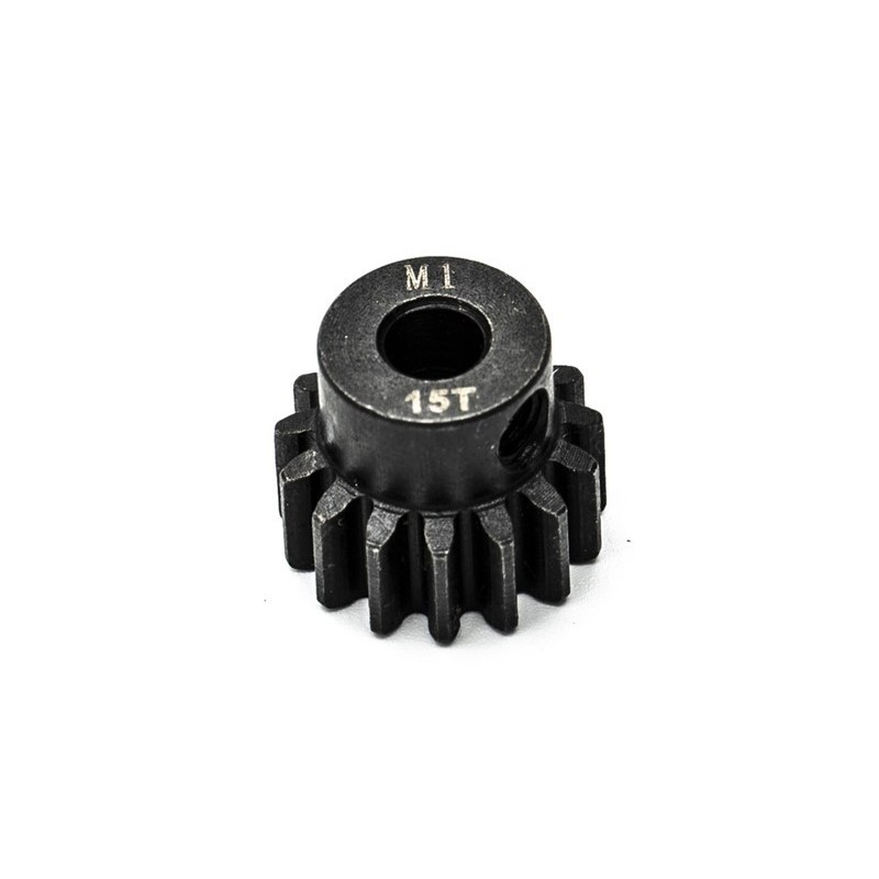 Pignon 15 dents 1/8 axe 5mm Mod1 Konect - FLASH RC