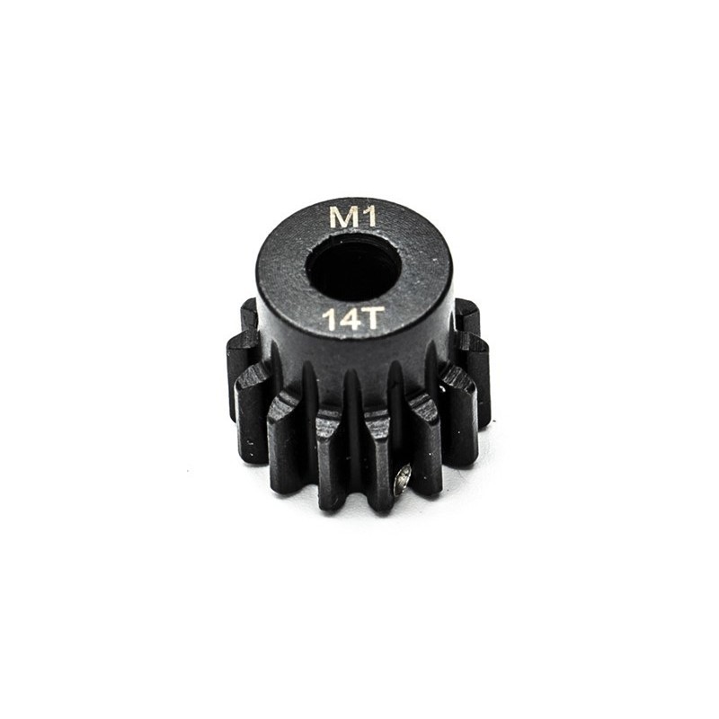 Pignon 14 dents 1/8 axe 5mm Mod1 Konect - FLASH RC