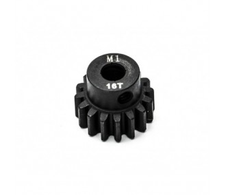 Pignon 16 dents 1/8 axe 5mm Mod1 Konect - FLASH RC