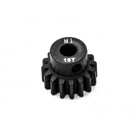 Pignon 16 dents 1/8 axe 5mm Mod1 Konect - FLASH RC