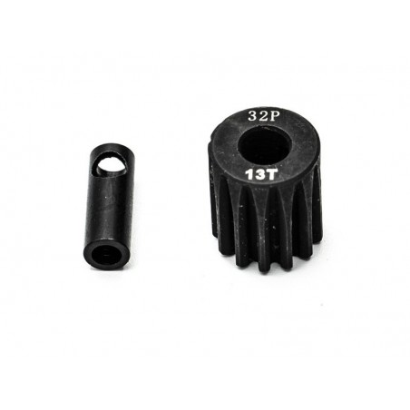 Ricambi per auto RC - Pignone 13 denti asse 1/10 3.17mm 32dp Konect - FLASH RC