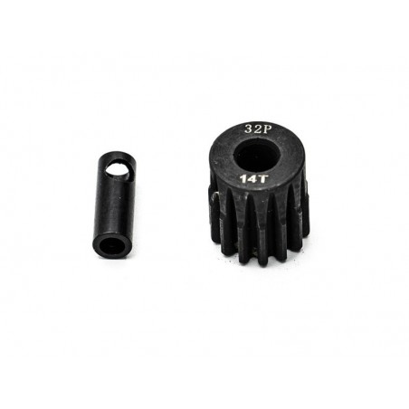 Spare parts for RC cars - Sprocket 14 teeth 1/10 axis 3.17mm 32dp Konect - FLASH RC