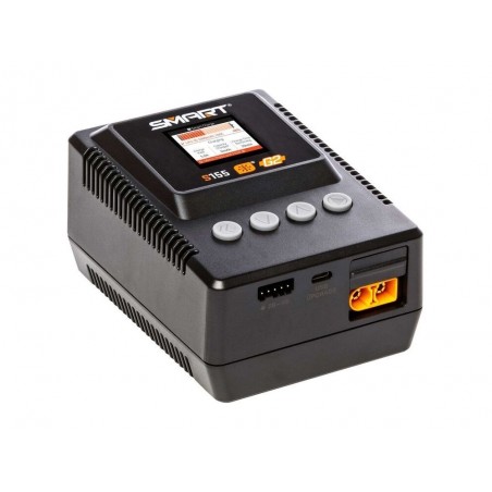Cargadores - Cargador Spektrum Smart S155 G2 1x55W AC 220V - FLASH RC