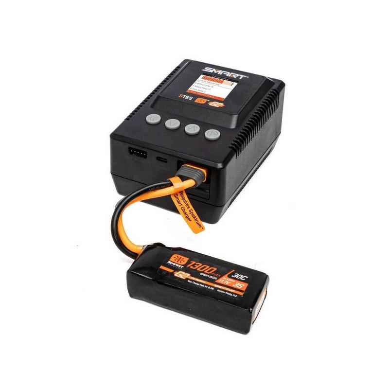 Chargers - Charger Spektrum Smart S155 G2 1x55W AC 220V - FLASH RC