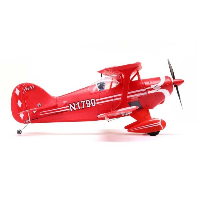 Avión acrobático RC - E-Flite UMX Pitts S1S BNF Basic AS3X y Safe Aircraft approx.43cm - FLASH RC