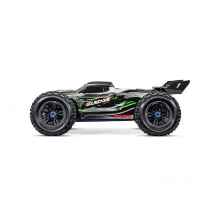 RC-Geländewagen - Traxxas SLEDGE Vert VXL 6S TQi 2.4Ghz (ohne Akkus und Ladegerät) 95076-4 - FLASH RC