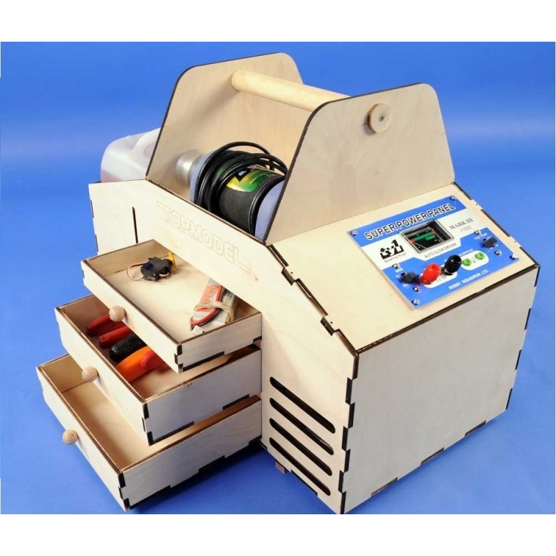 Avviamento motore - Kit valigetta laser TOPMODEL - FLASH RC