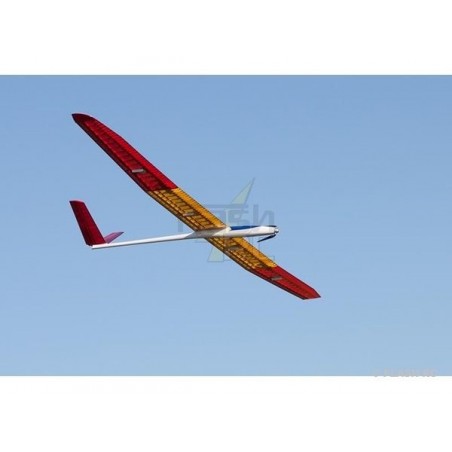 RC Motorgliders - Grafas Maxi stab V approx.3.52m orange/yellow ARF Topmodel CZ - FLASH RC