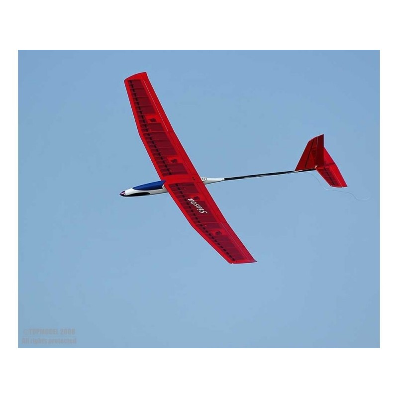 Motoplaneurs RC - Siesta env.1.86m rouge ARF TOPModeL CZ - FLASH RC