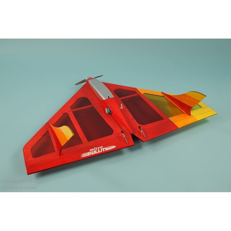 Ali volanti RC - micro BULLIT 0,58m KIT LASER - FLASH RC