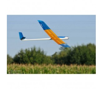 RC-Motorsegler - Avia ca.2.50m blau/orange ARF Topmodel CZ - FLASH RC