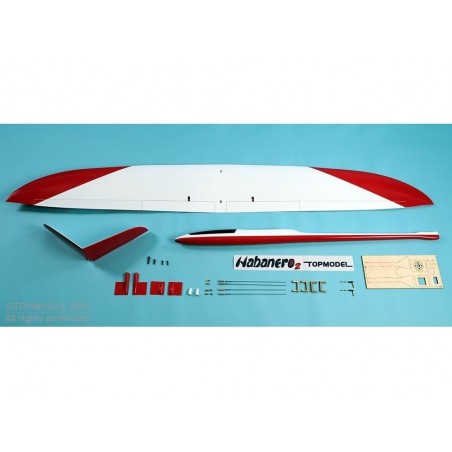 RC Gliders - Habanero 2 1,52m ALL FIBER - FLASH RC