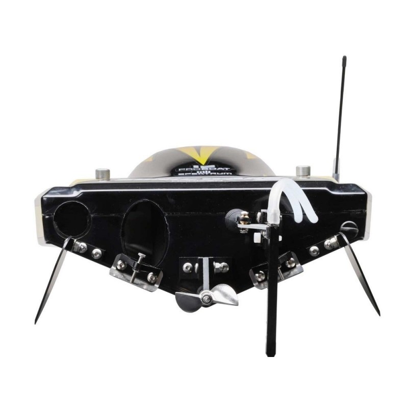 RC-Motorboote - Boot Proboat Sonicwake V2 36 BL Rot/Schwarz RTR - FLASH RC