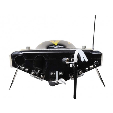 Motoscafi RC - Proboat Sonicwake V2 36 BL Rosso/Nero RTR - FLASH RC