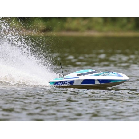 Bateau Proboat Sonicwake V2 36 BL Bleu/Blanc RTR - FLASH RC