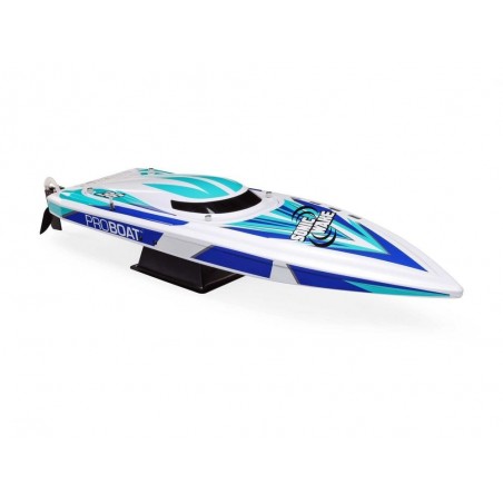 RC Powerboats - Proboat Sonicwake V2 36 BL Blue/White RTR - FLASH RC