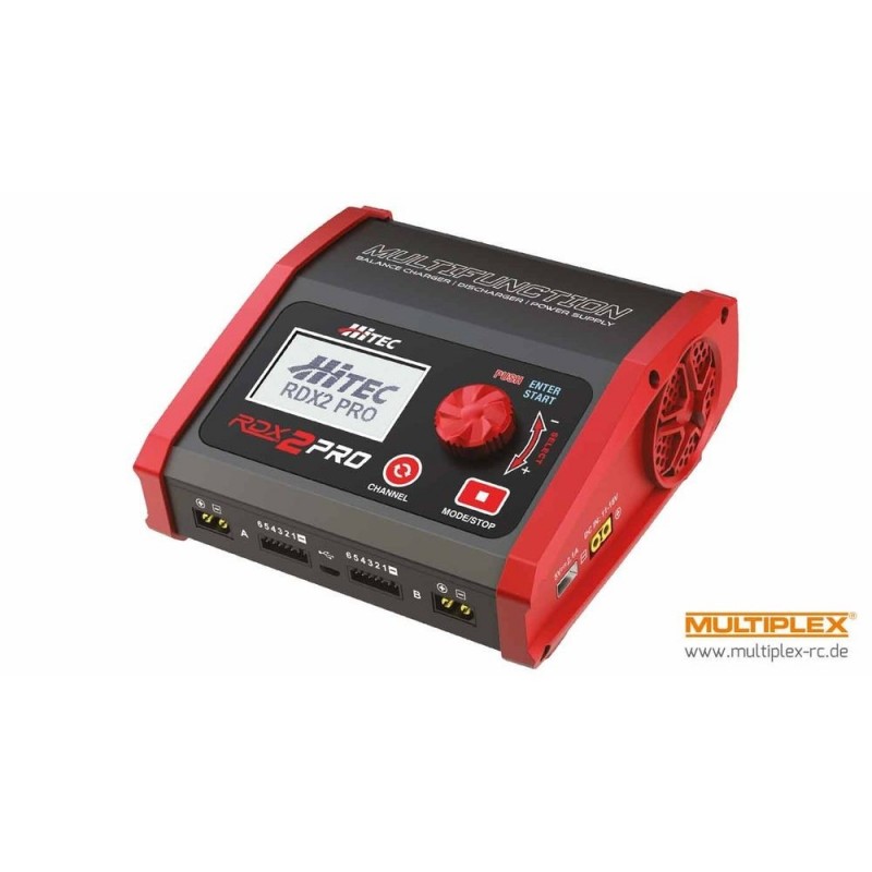Chargers - Hitec RDX 2 PRO Duo AC/DC Charger - FLASH RC