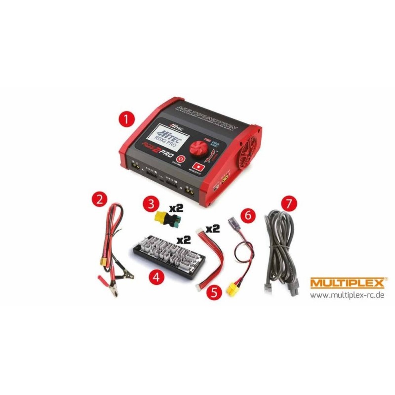 Chargers - Hitec RDX 2 PRO Duo AC/DC Charger - FLASH RC