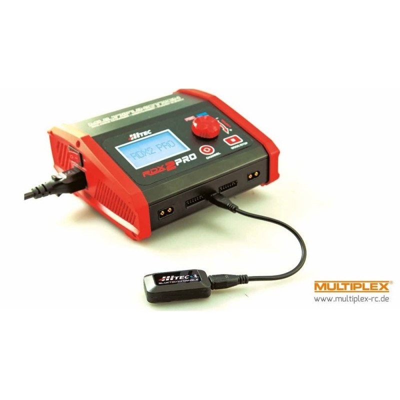 Programmazione - Modulo Bluetooth per caricabatterie Hitec RDX 2 PRO - FLASH RC