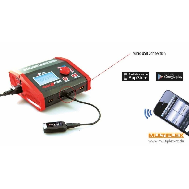 Programmation - Module Bluetooth pour chargeur RDX 2 PRO Hitec - FLASH RC