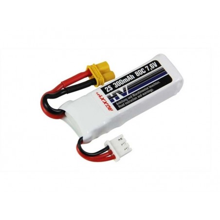 Batterie di propulsione per aerei RC - ROXXY HV 2S 300mAh 80C Batteria Lipo - FLASH RC