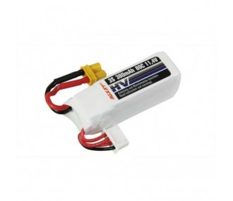Batterie di propulsione per aerei RC - ROXXY HV 3S 380mAh 80C Batteria Lipo - FLASH RC