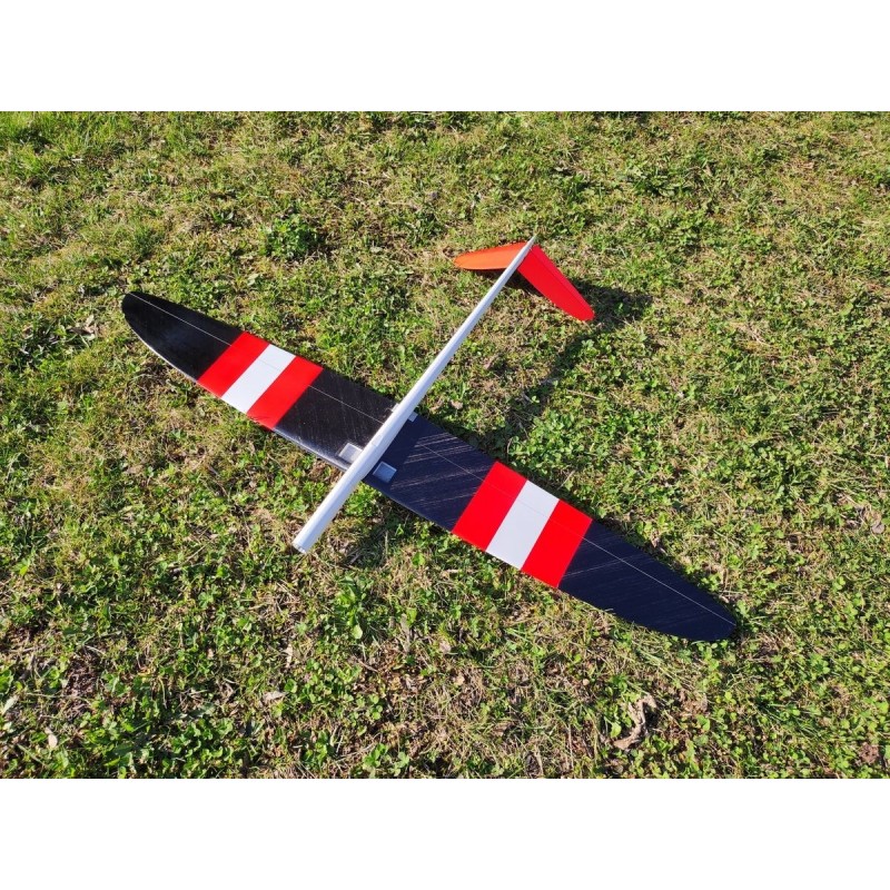 Motoalianti RC - MicroMax Electro neon rosso 'F3F de poche' 1.15m - FLASH RC