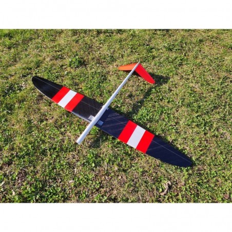 Motoplaneurs RC - MicroMax Electro neon red 'F3F de poche' 1.15m - FLASH RC
