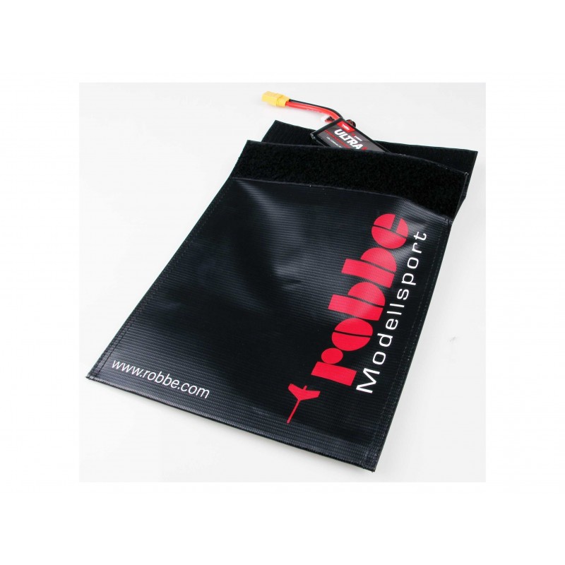 Accesorios para baterías y pilas - Bolsa de protección Lipo Robbe 22x30cm - FLASH RC