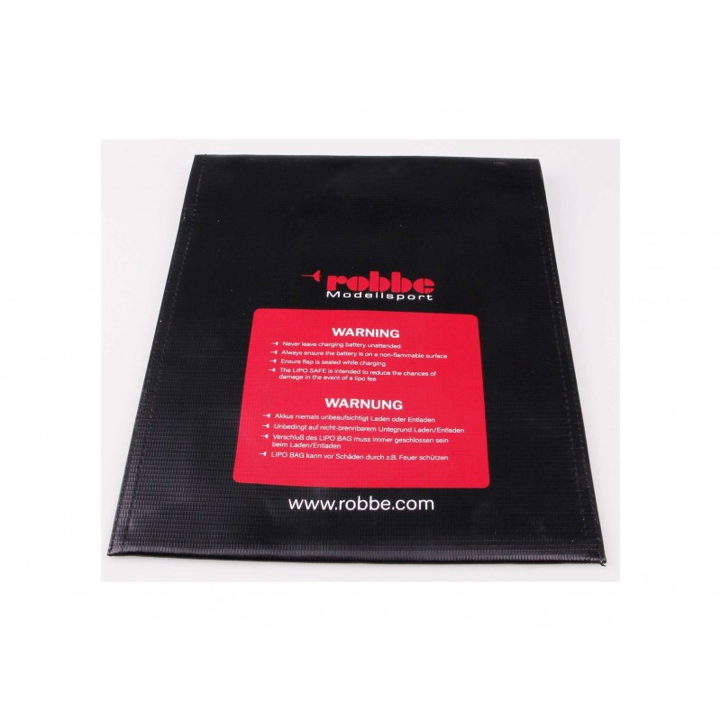 Accessories batteries - Bag of protection Lipo Robbe 22x30cm - FLASH RC