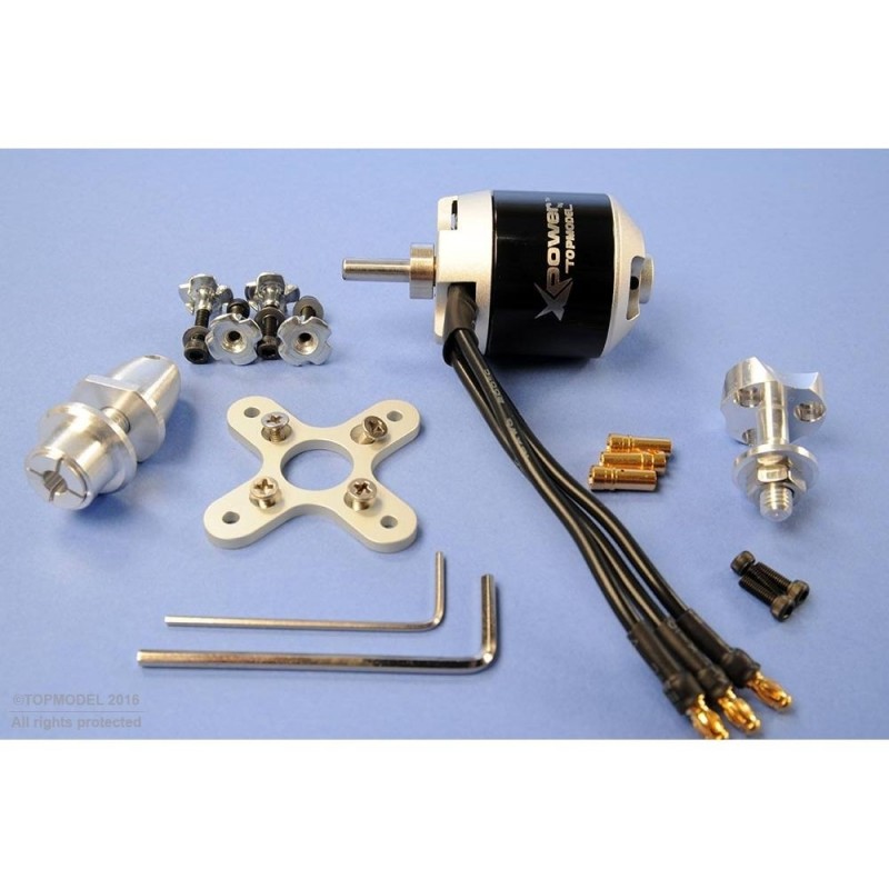 Outrunner - XPower XC3520/10 153g KV1100 - FLASH RC