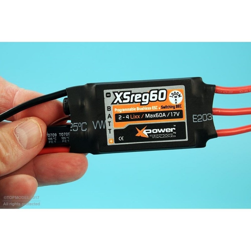 Brushless - Controllore XPower XSreg60 - FLASH RC