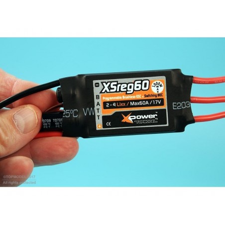 Brushless - Controlador XPower XSreg60 - FLASH RC