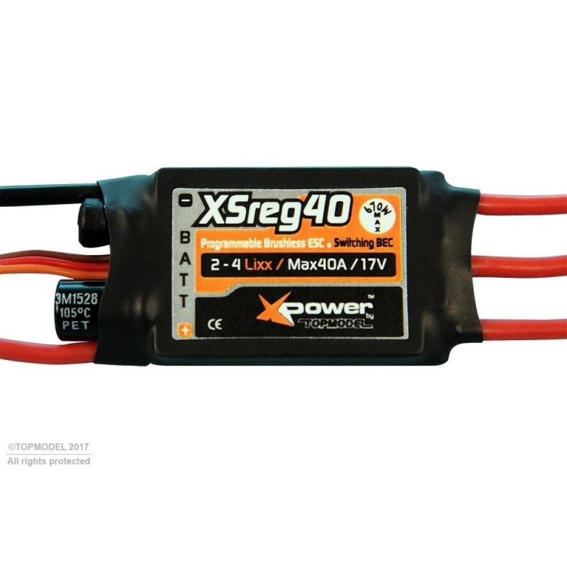 Brushless - Controlador XPower XSreg40 - FLASH RC