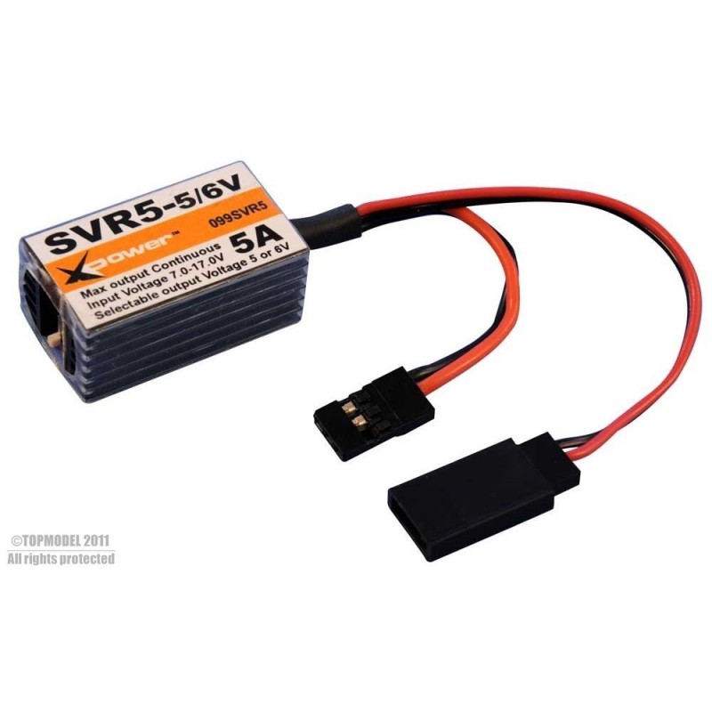 Switch Bec - Switch Bec XPower SVR5 - FLASH RC