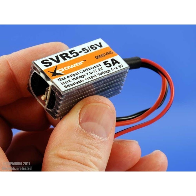 Switch Bec - Switch Bec XPower SVR5 - FLASH RC