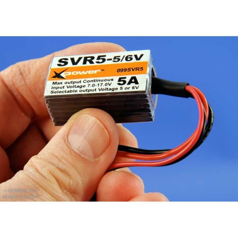 Switch Bec - Switch Bec XPower SVR5 - FLASH RC