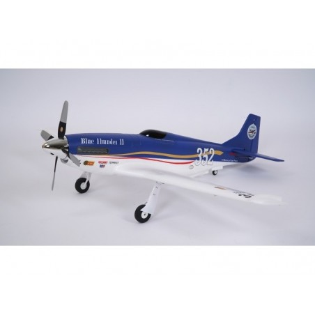 Warbirds RC - FMS P51D Blue Thunder II PNP kit w/ reflex - Limited Edition - approx. 1,10m - FLASH RC