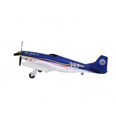 Avion FMS P51D Blue Thunder II PNP kit w/ reflex - Limited Edition - env. 1,10m - FLASH RC