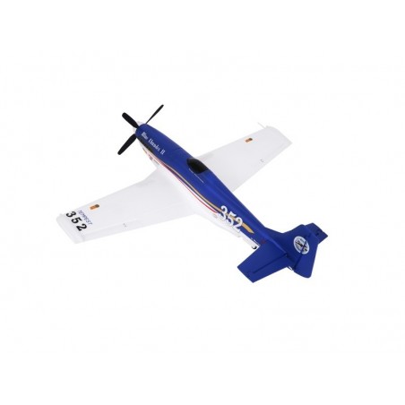 Avion FMS P51D Blue Thunder II PNP kit w/ reflex - Limited Edition - env. 1,10m - FLASH RC