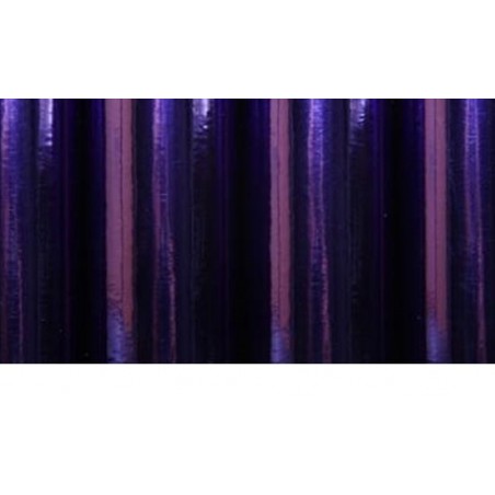 Heat shrinkable tubing - ORACOVER violet chrome 2m - FLASH RC