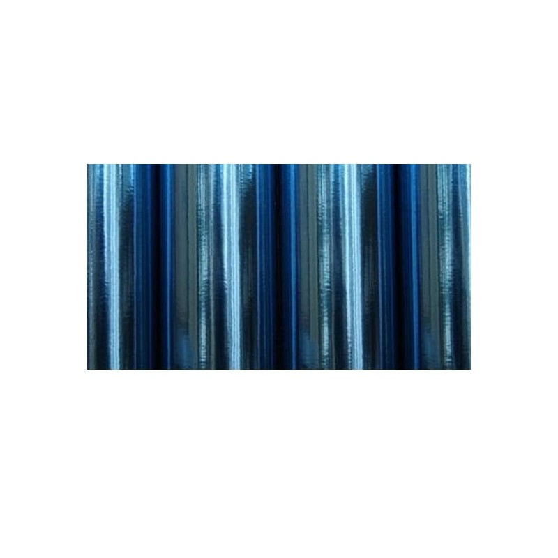 Tubo termoretráctil - ORACOVER cromo azul 2m - FLASH RC
