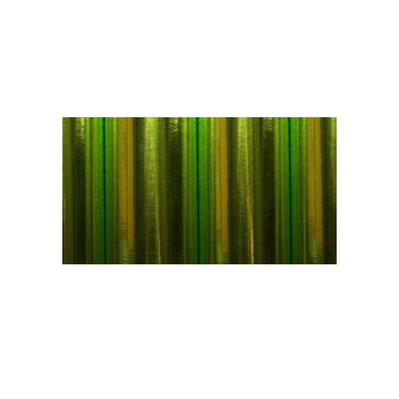 Heat-shrinkable covering - ORASTICK chrome light green 2m - FLASH RC