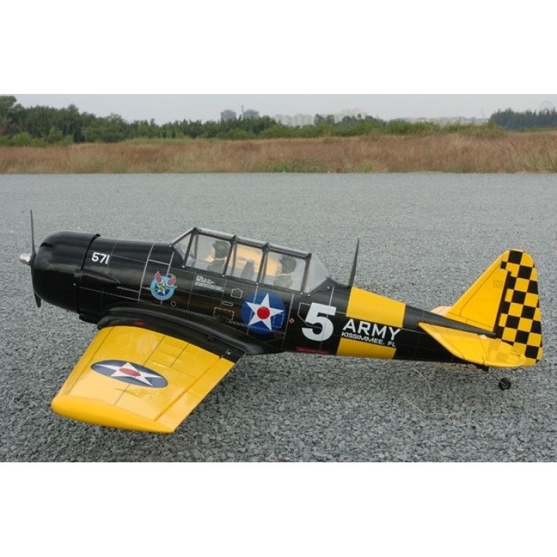 Warbirds RC - Modelo VQ AT-6 Texan 1.54m versión negra - FLASH RC