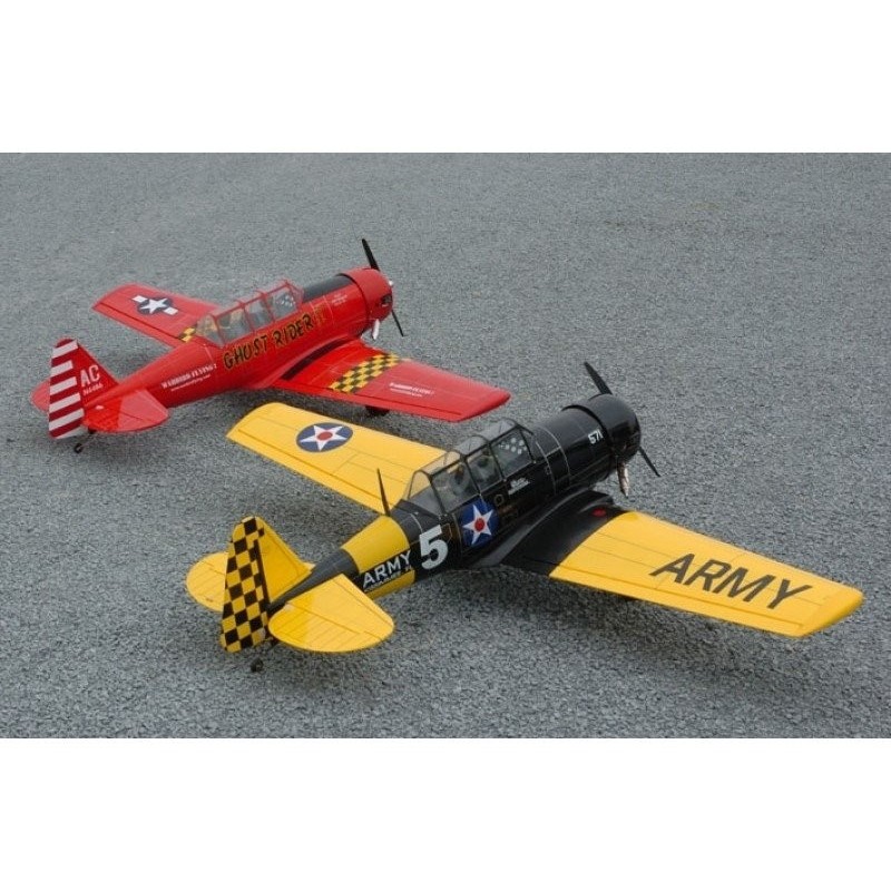 Warbirds RC - Modelo VQ AT-6 Texan 1.54m versión negra - FLASH RC