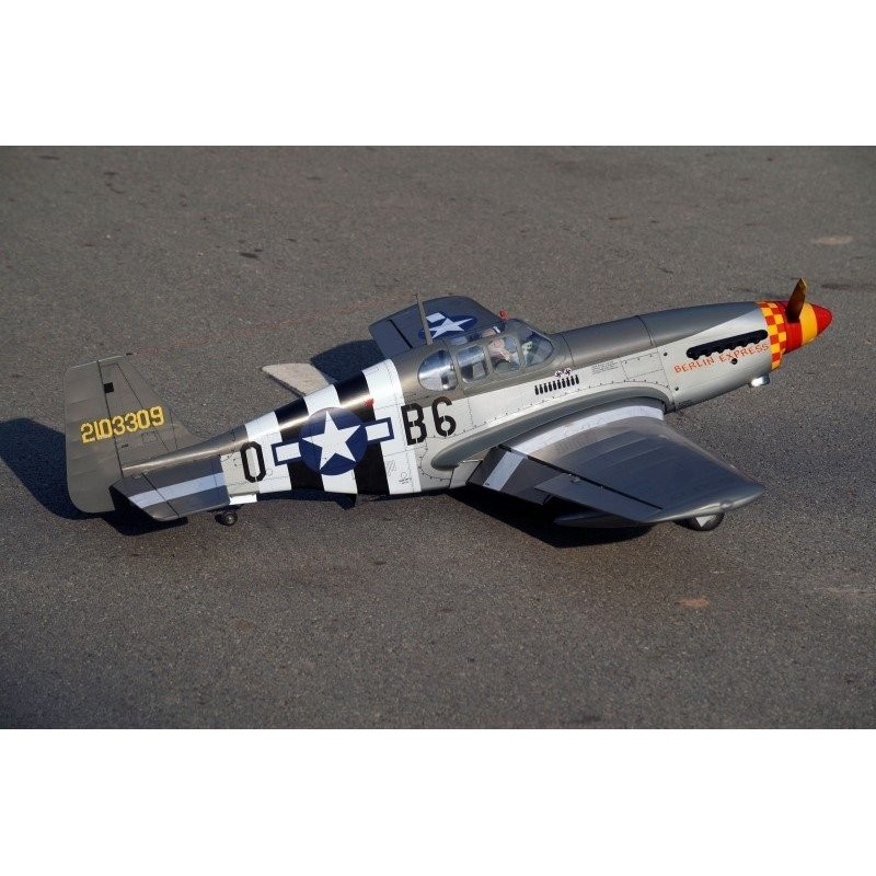 Warbirds RC - Flugzeug VQ Model P-51B (Berlin Express ) - FLASH RC