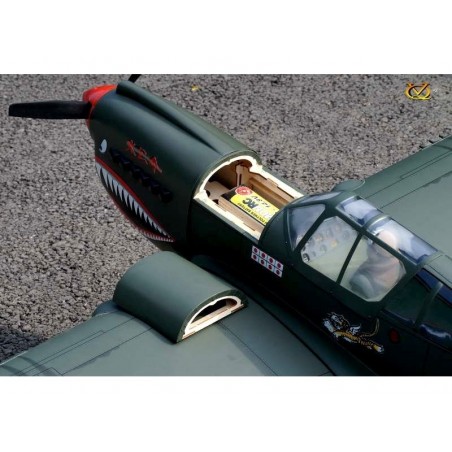 Warbirds RC - Flugzeug VQ Model P-40 Kitty Hawk 1.57m - RC FLASH