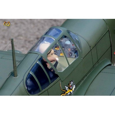 Warbirds RC - VQ Model P-40 Kitty Hawk 1.57m - FLASH RC